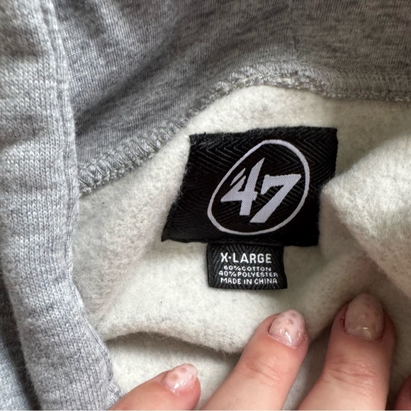 MINNESOTA VIKINGS IMPRINT '47 HEADLINE HOODIE NWT size L - Picture 9 of 9